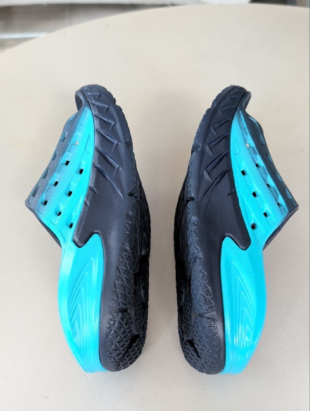 Hoka Black and Teal Slide Sandals - Picture 6 of 12